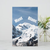 Mont Blanc Mountain - Magnificent! (Standing Front)