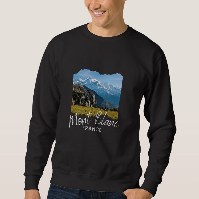 Mont Blanc Souvenir Mont Blanc Sweatshirt (Front)