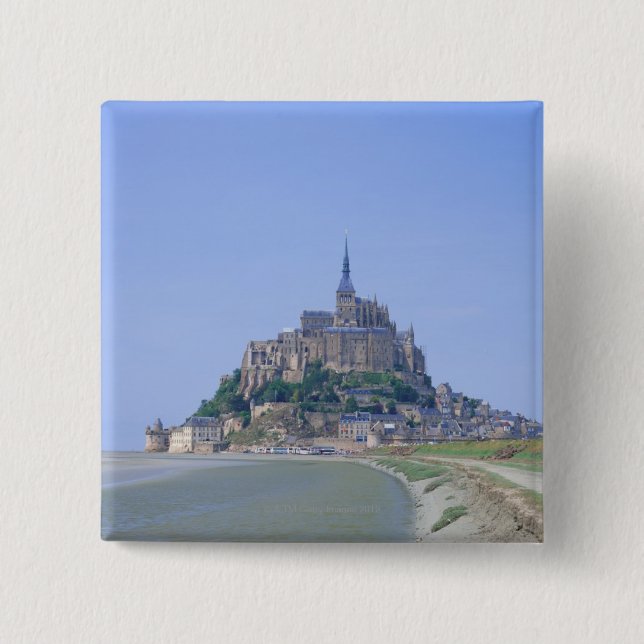 Mont Saint Michel Button (Front)