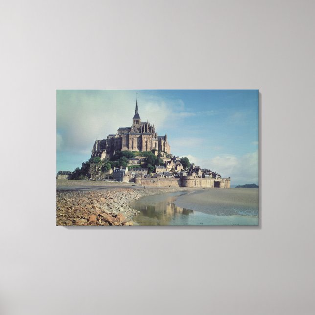 Mont Saint-Michel Canvas Print (Front)