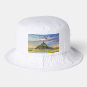 Mont-Saint-Michel, France - Medieval Abbey Bucket Hat