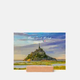 Mont-Saint-Michel, France - Medieval Abbey Holder