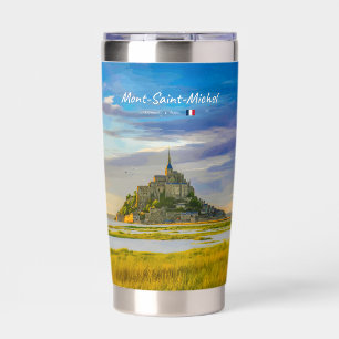 Mont-Saint-Michel, France - Medieval Abbey Insulated Tumbler