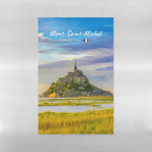 Mont-Saint-Michel, France - Medieval Abbey Magnetic Dry Erase Sheet