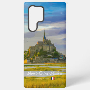 Mont-Saint-Michel, France - Medieval Abbey Samsung Galaxy S22 Ultra Case