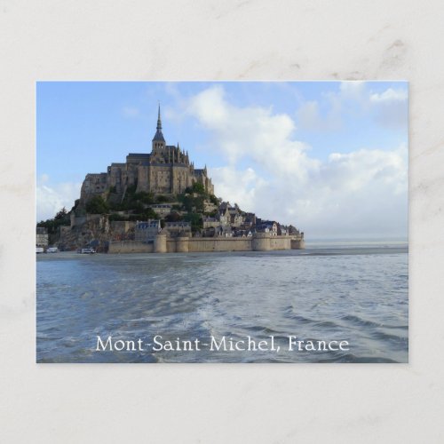 Mont_Saint_Michel High Tide Normandy France _ Postcard