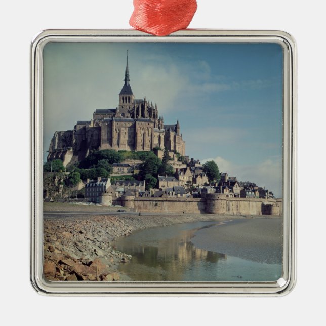 Mont Saint-Michel Metal Ornament (Front)