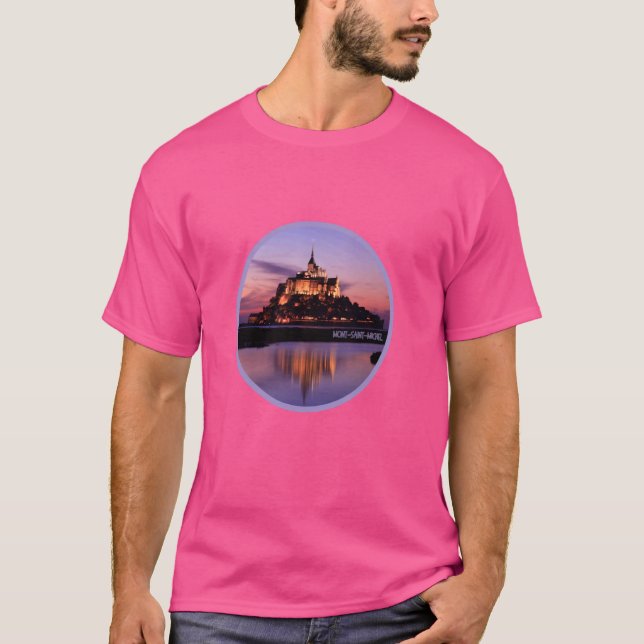Mont Saint Michel Normandy Cathedral  France Tops  (Front)