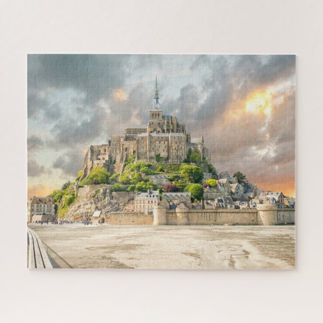 Mont-Saint-Michel, Normandy, France Jigsaw Puzzle (Horizontal)