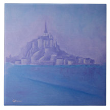 Mont Saint Michel Oil Painting-France-