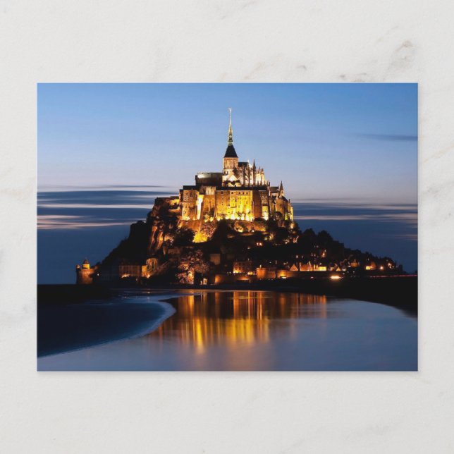 Mont-Saint-Michel Postcard (Front)