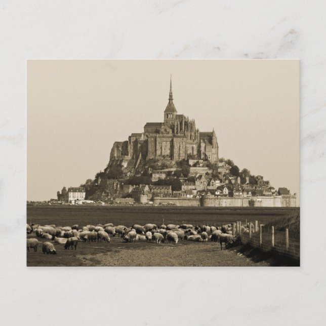 Mont Saint-Michel Postcard (Front)