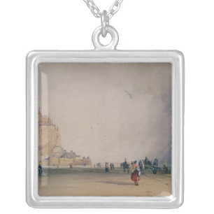 Mont Saint Michel Silver Plated Necklace