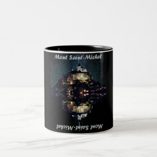Mont Saint Michel Two_Tone Coffee Mug
