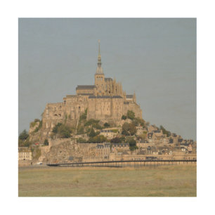 Mont Saint-Michel Wood Wall Art