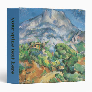 Mont Sainte Victoire Above Tholonet, Paul Cezanne 3 Ring Binder