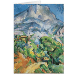 Mont Sainte Victoire Above Tholonet, Paul Cezanne Cards