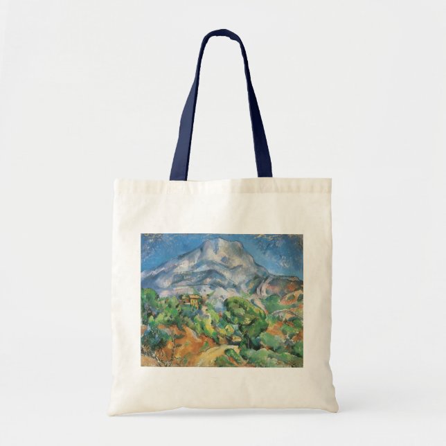 Mont Sainte Victoire Above Tholonet, Paul Cezanne Tote Bag (Front)