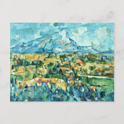 Mont Sainte_Victoire By Paul Czanne Best Quality Postcard