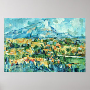Mont Sainte-Victoire By Paul Cézanne (Best Quality Poster