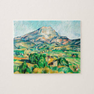Mont Sainte-Victoire by Paul Cezanne Jigsaw Puzzle