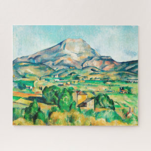 Mont Sainte-Victoire by Paul Cezanne Jigsaw Puzzle