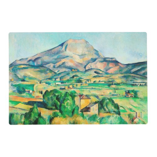Mont Sainte_Victoire by Paul Cezanne Placemat