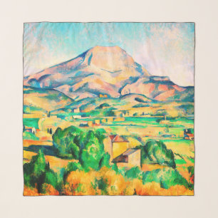 Mont Sainte-Victoire by Paul Cezanne Scarf