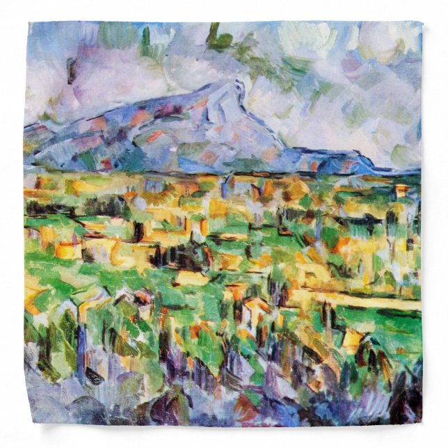 Mont Sainte-Victoire, Paul Cezanne Bandana (Front)