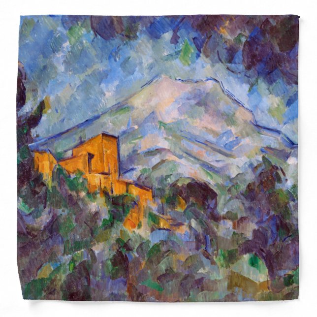Mont Sainte-Victoire, Paul Cezanne Bandana (Front)