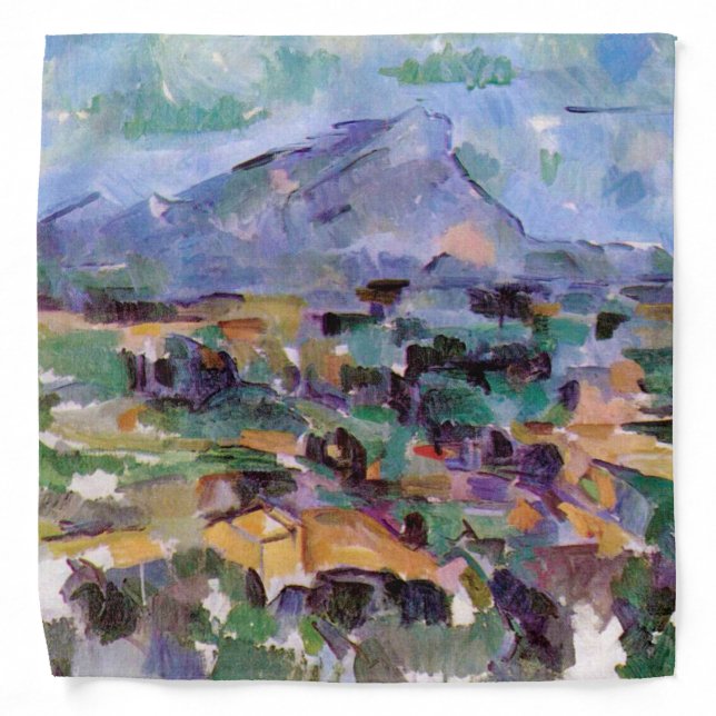 Mont Sainte-Victoire, Paul Cezanne Bandana (Front)