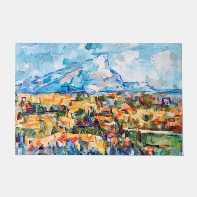 Mont Sainte-Victoire, Paul Cezanne Doormat (Front)