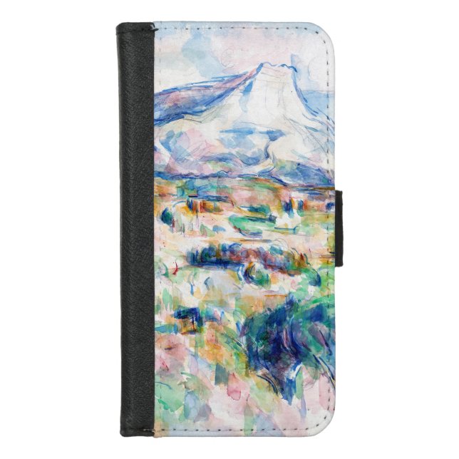 Mont Sainte-Victoire, Paul Cezanne iPhone Wallet Case (Front)