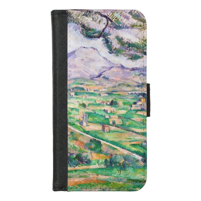 Mont Sainte-Victoire, Paul Cezanne iPhone Wallet Case (Front)