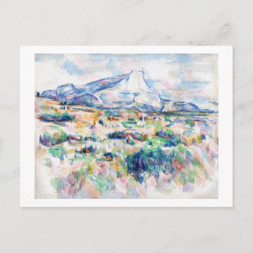 Mont Sainte_Victoire Paul Cezanne Postcard