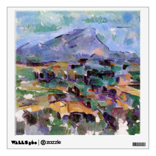 Mont Sainte-Victoire, Paul Cezanne Wall Decal