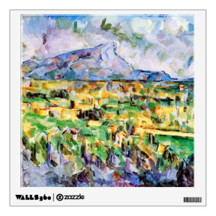 Mont Sainte-Victoire, Paul Cezanne Wall Decal