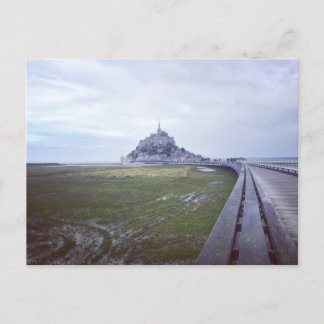 Mont St Micheal Postcard