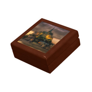 Mont St Michel Island Church Normandy Gift Box