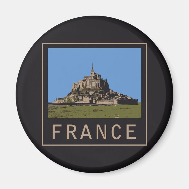 Mont St. Michel Magnet (Front)