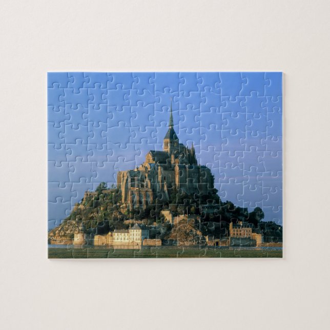Mont St Michel, Manche, Normandy, France Jigsaw Puzzle (Horizontal)