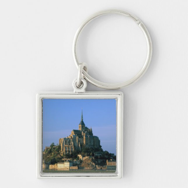 Mont St Michel, Manche, Normandy, France Keychain (Front)