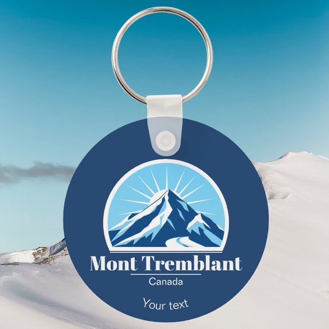 Mont Tremblant Canada gift souvenir accessory  Keychain (Creator Uploaded)