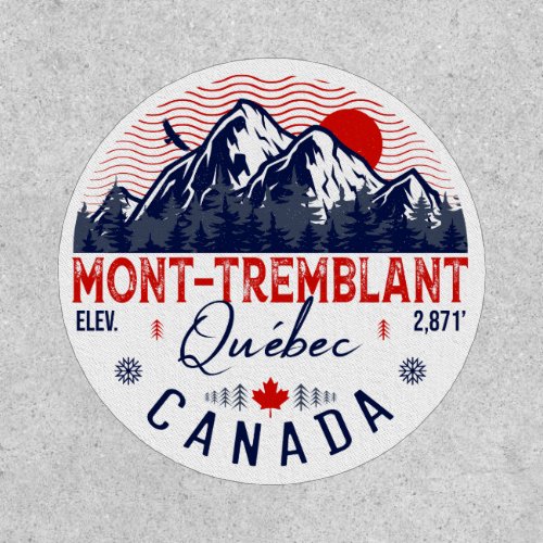 Mont_Tremblant Canada Qubec skiing Mountain  Patch