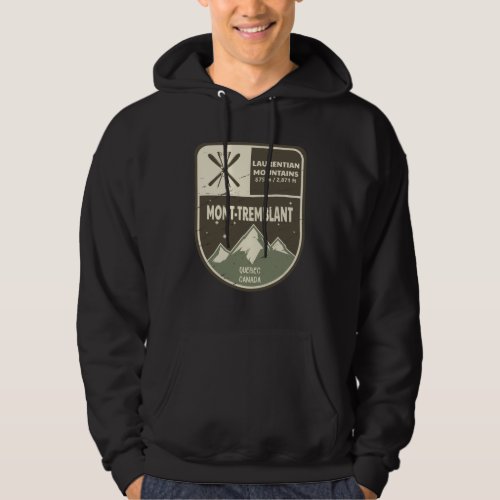 Mont_Tremblant Laurentian Mountains Canada  Hoodie