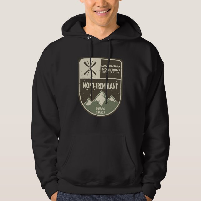 Mont-Tremblant Laurentian Mountains Canada  Hoodie (Front)