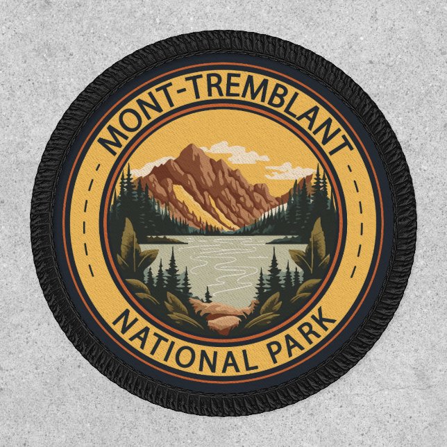 Mont-Tremblant National Park Canada Badge (Front)