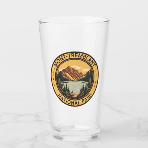 Mont_Tremblant National Park Canada Badge Glass