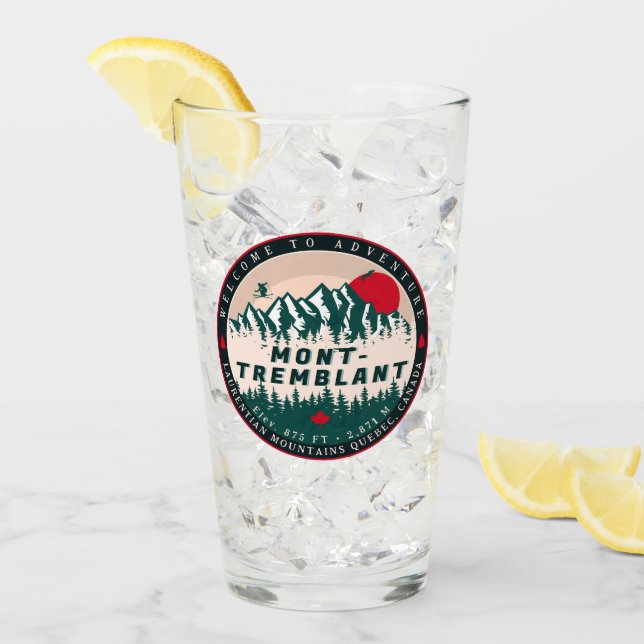Mont-Tremblant Quebec Laurentian Mountains Canada Glass (Front Ice)