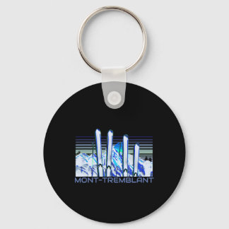 Mont-tremblant Ski Accessories Retro Mont-tremblan Keychain